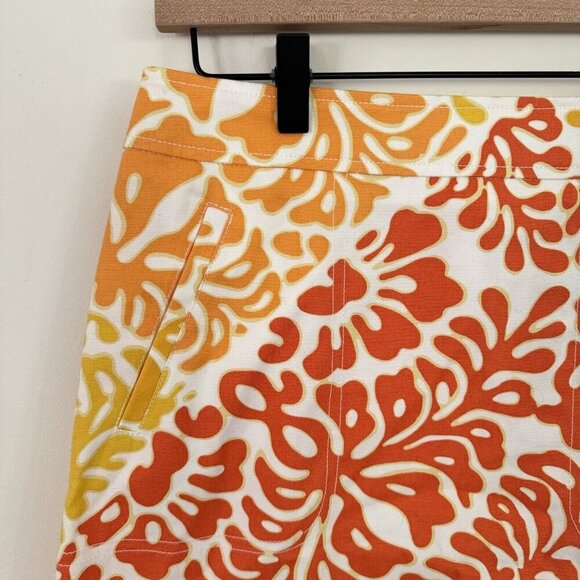 NWT J.McLaughlin XS/0 Hawaiian Print Mini Pencil skirt - Picture 5 of 16